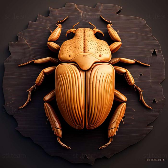 3D модель Ochodaeus chrysomeloides (STL)